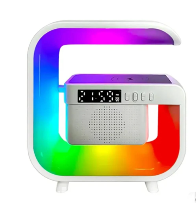 G3 Mini LED Wireless Charging Speaker with Alarm Clock